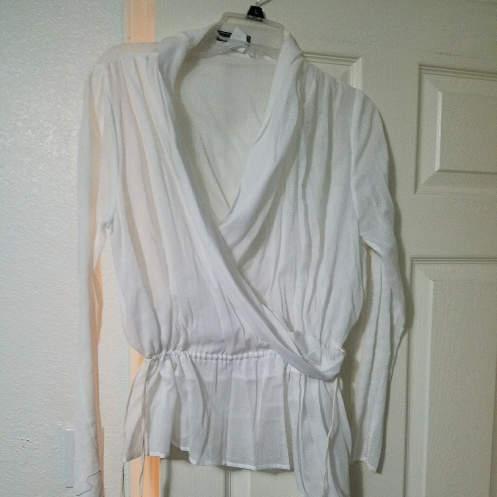 Long sleeve blouse